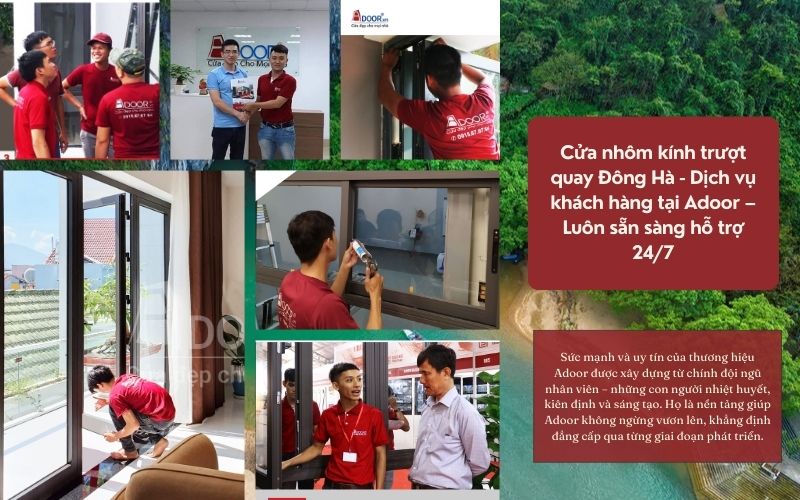 Cửa nhôm kính trượt quay Đông Hà - Dịch vụ khách hàng tại Adoor – Luôn sẵn sàng hỗ trợ 24/7 Cửa nhôm kính trượt quay Đông Hà - Dịch vụ khách hàng tại Adoor – Luôn sẵn sàng hỗ trợ 24/7