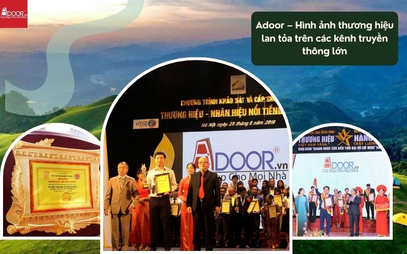 Truyền thông và giải thưởng uy tín dành cho Adoor Bắc Giang