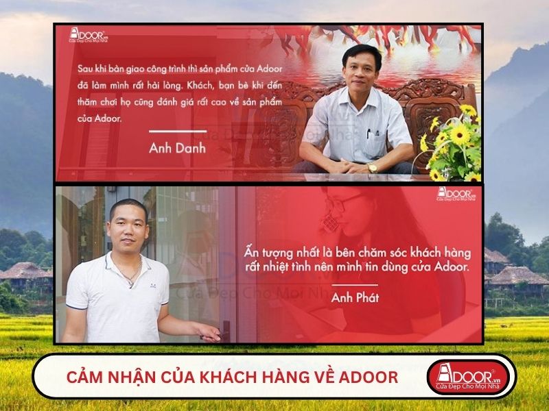 Cảm Nhận Của Khách Hàng Về Cửa Nhôm Kính Thủy Lực Adoor Tại Hòa Bình