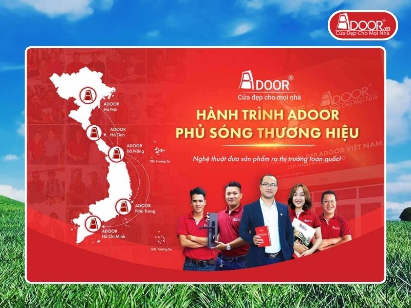 Chi nhánh Adoor phủ rộng toàn quốc phục vụ khách hàng tại Tam Điệp, Ninh Bình