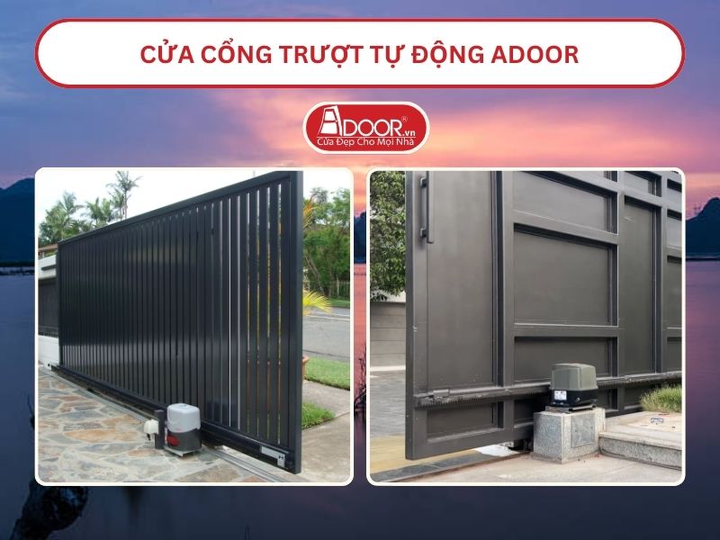 Cửa Cổng trượt tự động Adoor tại Hà Nam