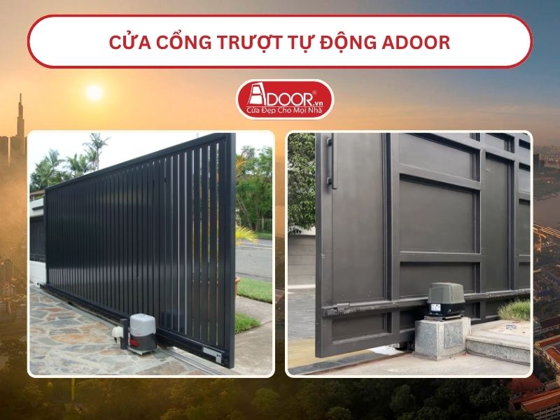 Cửa Cổng trượt tự động Adoor tại Hồ Chí Minh