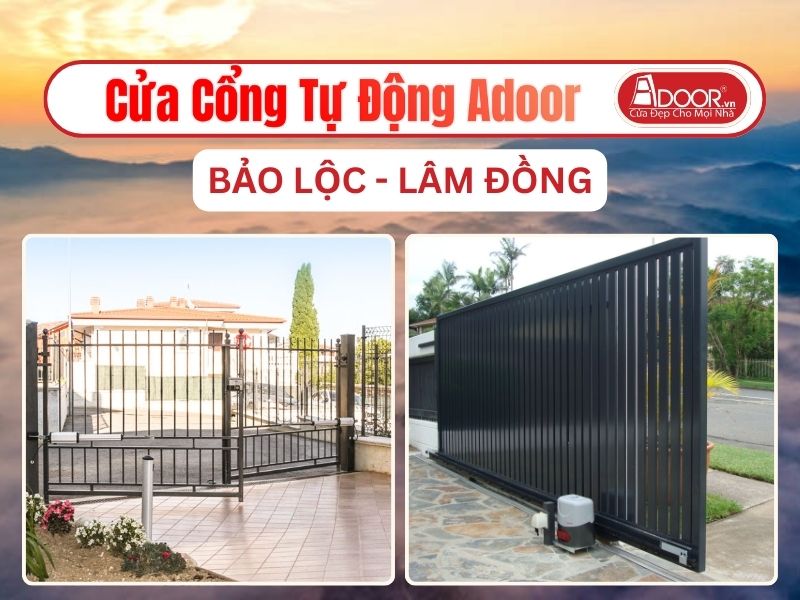 Cửa Kính Tự Động Adoor Tại Bảo Lộc