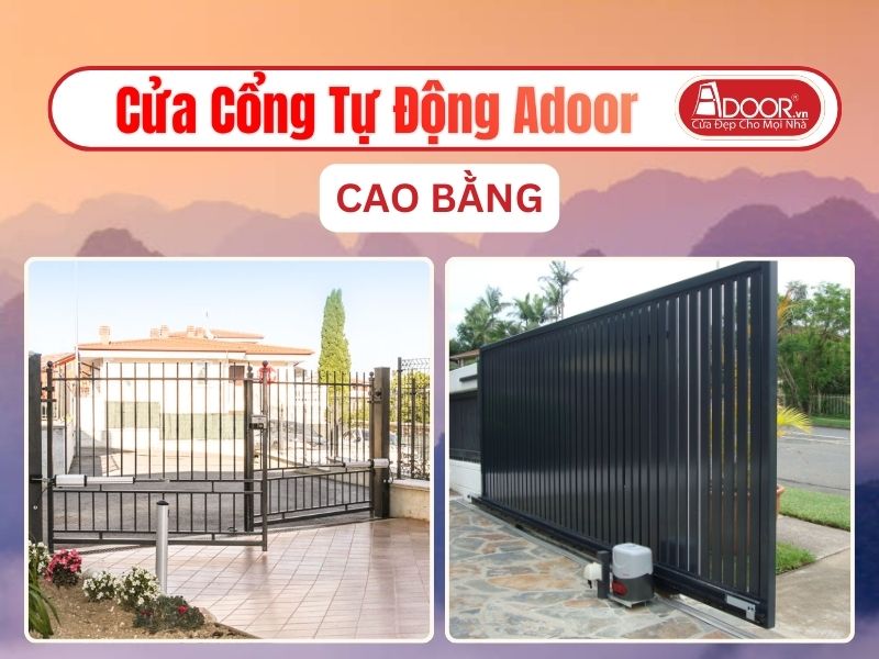 Cửa Kính Tự Động Adoor Tại Cao Bằng