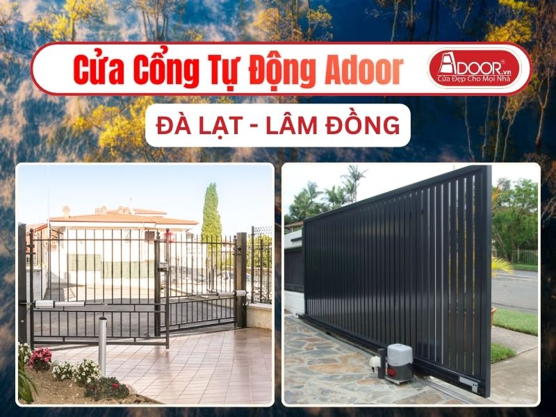 Cửa Kính Tự Động Adoor Tại Đà Lạt