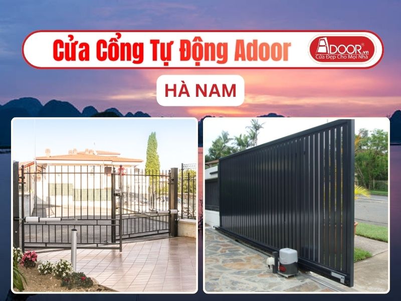 Cửa Kính Tự Động Adoor Tại Hà Nam