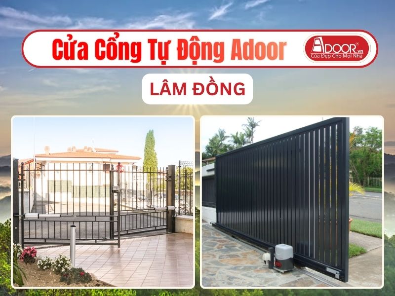 Cửa Kính Tự Động Adoor Tại Lâm Đồng