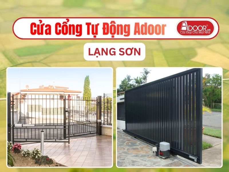 Cửa Kính Tự Động Adoor Tại Lạng Sơn