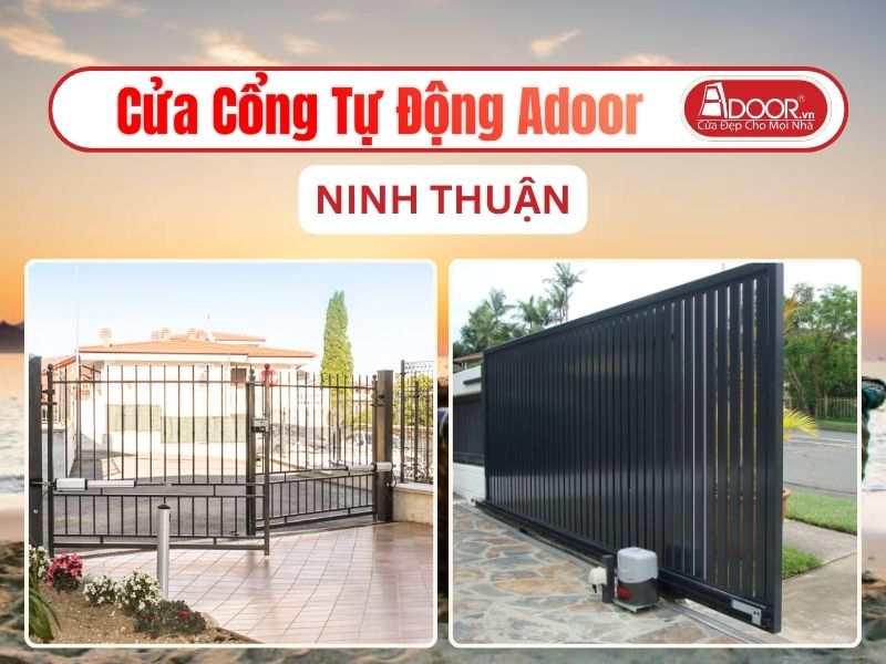 Cửa Kính Tự Động Adoor Tại Ninh Thuận