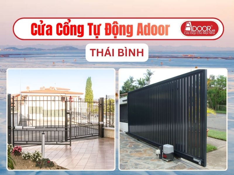 Cửa Kính Tự Động Adoor Tại Thái Bình
