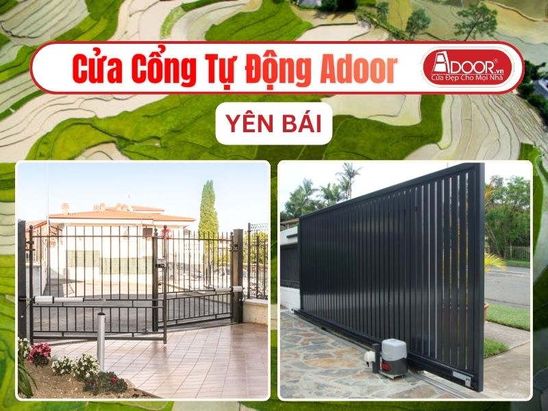 Cửa Kính Tự Động Adoor Tại Yên Bái