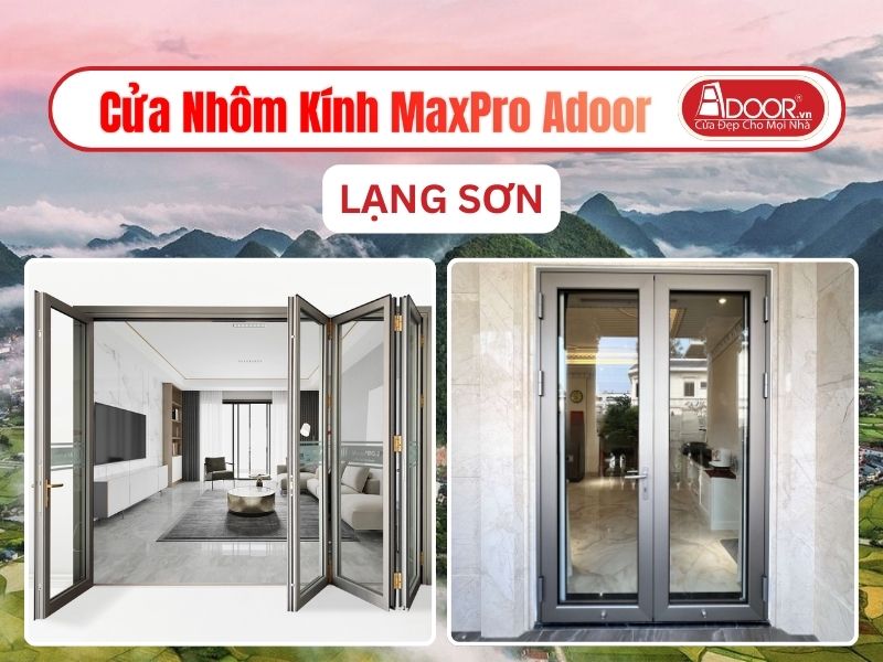 Cửa Nhôm Kính MaxPro Adoor Tại Lạng Sơn