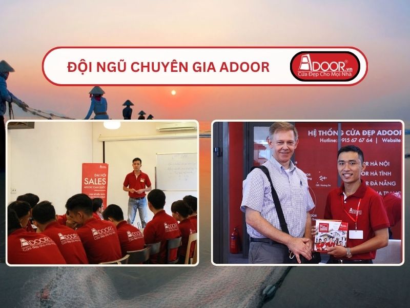 Đội ngũ Adoor chuyên nghiệp phục vụ khách hàng tại Đà Nẵng