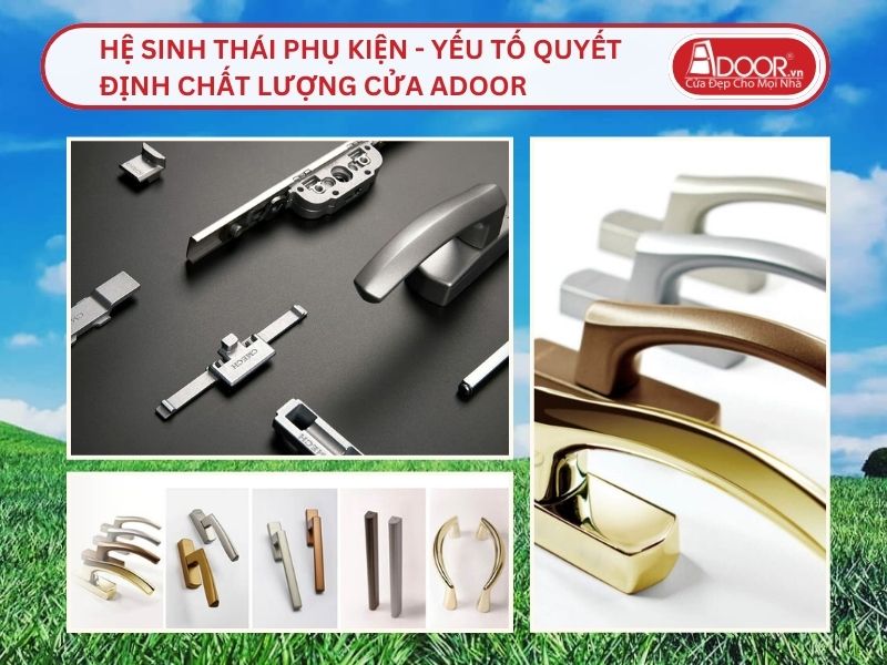 Hệ Sinh Thái Phụ Kiện - Yếu Tố Quyết Định Chất Lượng Cửa Nhôm Maxpro Adoor Tại Tam Điệp, Ninh Bình