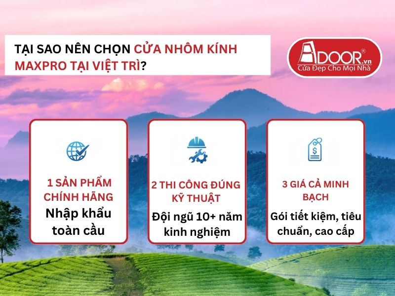 Lợi thế vượt trội của Adoor mang lại cho khách hàng Việt Trì