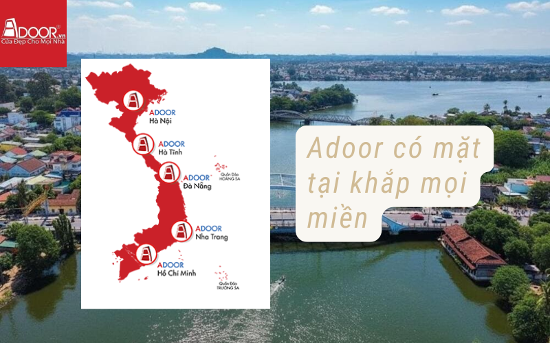 Cửa cuốn Úc Đồng Nai Adoor có mặt ở mọi nơi