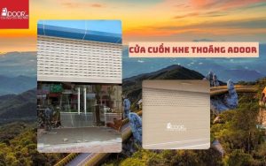 Mẫu cửa cuốn khe thoáng Đà Nẵng