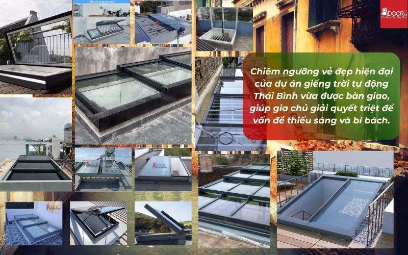Chiêm ngưỡng vẻ đẹp hiện đại của dự án giếng trời tự động Thái Bình vừa được bàn giao, giúp gia chủ giải quyết triệt để vấn đề thiếu sáng và bí bách. Chiêm ngưỡng vẻ đẹp hiện đại của dự án giếng trời tự động Thái Bình vừa được bàn giao, giúp gia chủ giải quyết triệt để vấn đề thiếu sáng và bí bách.
