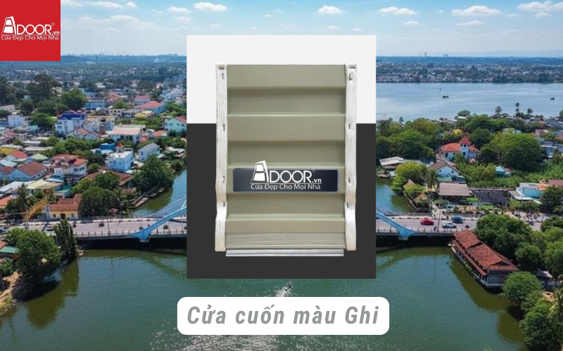 Cửa cuốn Úc Đồng Nai Màu Ghi