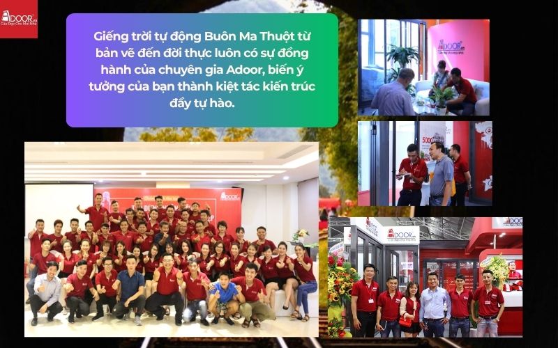Giếng trời tự động Buôn Ma Thuột từ bản vẽ đến đời thực luôn có sự đồng hành của chuyên gia Adoor, biến ý tưởng của bạn thành kiệt tác kiến trúc đầy tự hào.