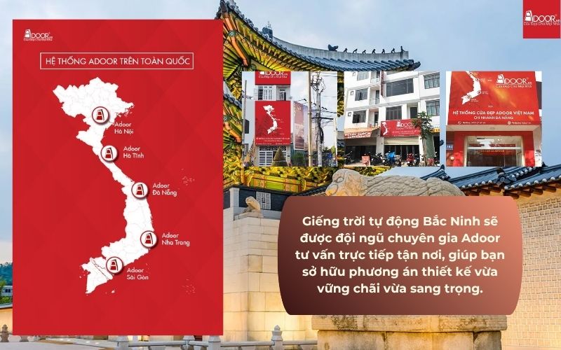 Giếng trời tự động Bắc Ninh sẽ được đội ngũ chuyên gia Adoor tư vấn trực tiếp tận nơi, giúp bạn sở hữu phương án thiết kế vừa vững chãi vừa sang trọng.