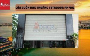 Các mẫu cửa cuốn khe thoáng Đà Nẵng