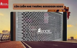 Mẫu cửa cuốn khe thoáng tại Đà Nẵng đẹp