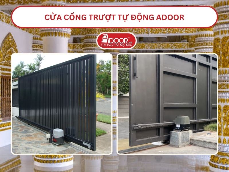 Cửa Cổng trượt tự động Adoor tại Sóc Trăng