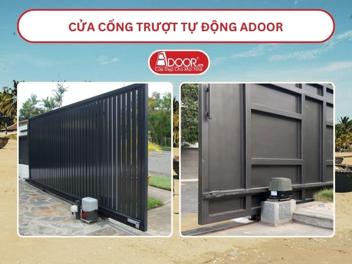 Cửa Cổng trượt tự động Adoor tại Tam Kỳ