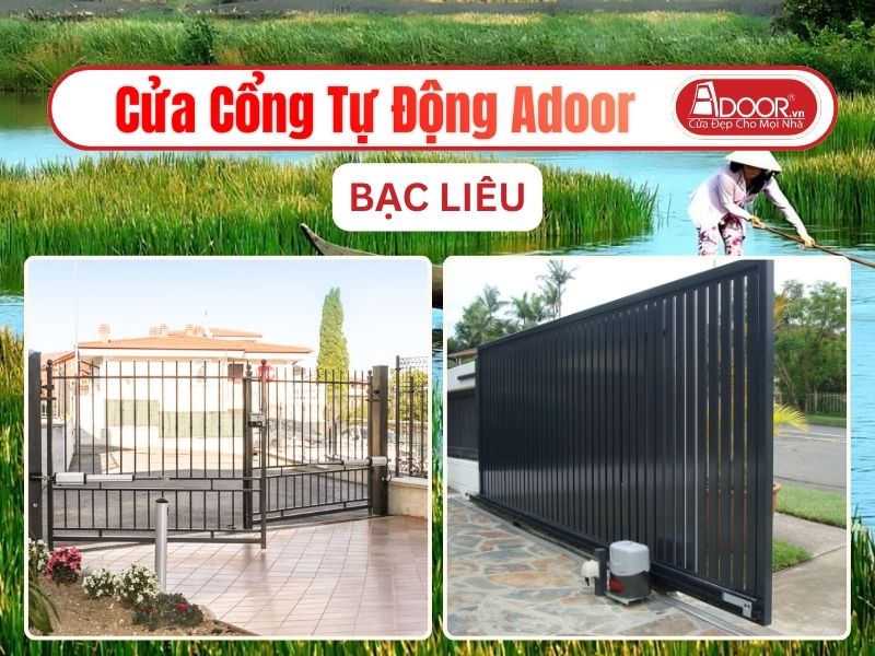 Cửa Kính Tự Động Adoor Tại Bạc Liêu