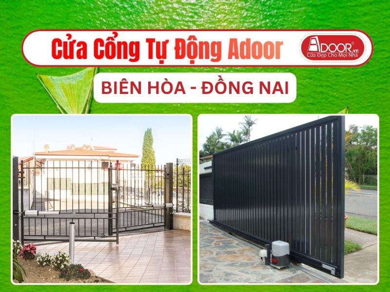 Cửa Kính Tự Động Adoor Tại Biên Hòa