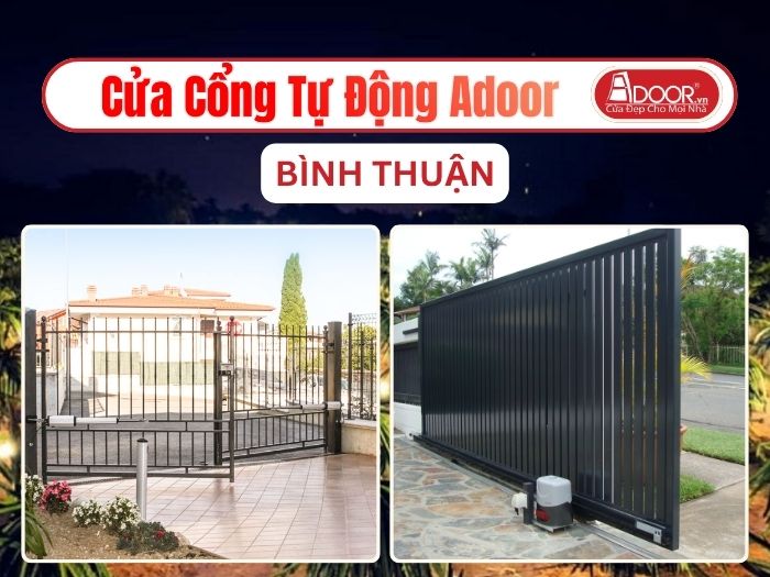 Cửa Kính Tự Động Adoor Tại Bình Thuận
