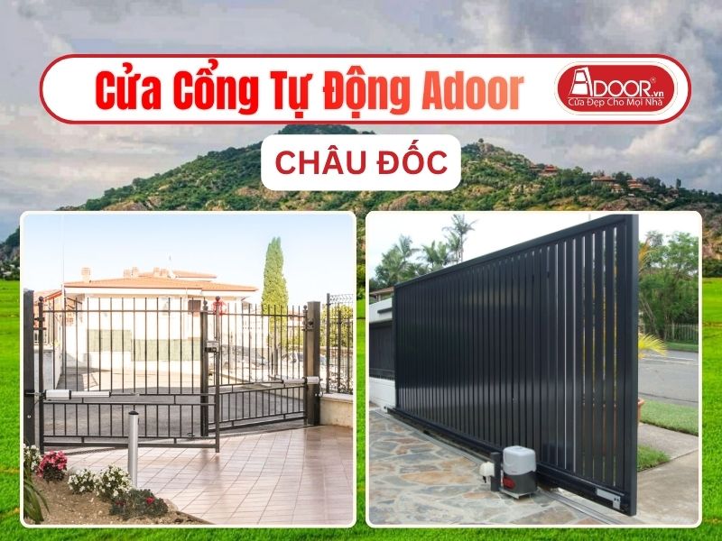 Cửa Kính Tự Động Adoor Tại Châu Đốc