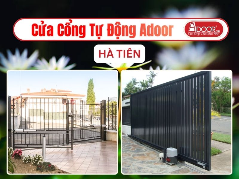 Cửa Kính Tự Động Adoor Tại Hà Tiên