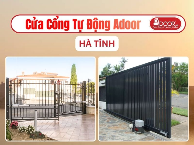Cửa Kính Tự Động Adoor Tại Hà Tĩnh