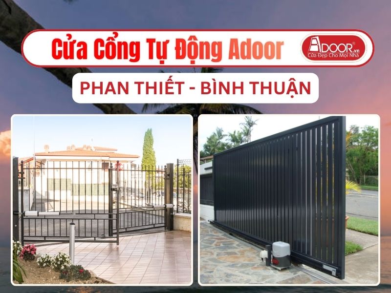 Cửa Kính Tự Động Adoor Tại Phan Thiết