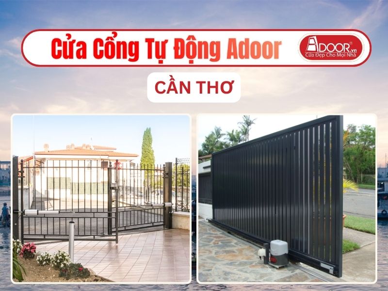 Cửa Kính Tự Động Adoor Tại TP.Cần Thơ