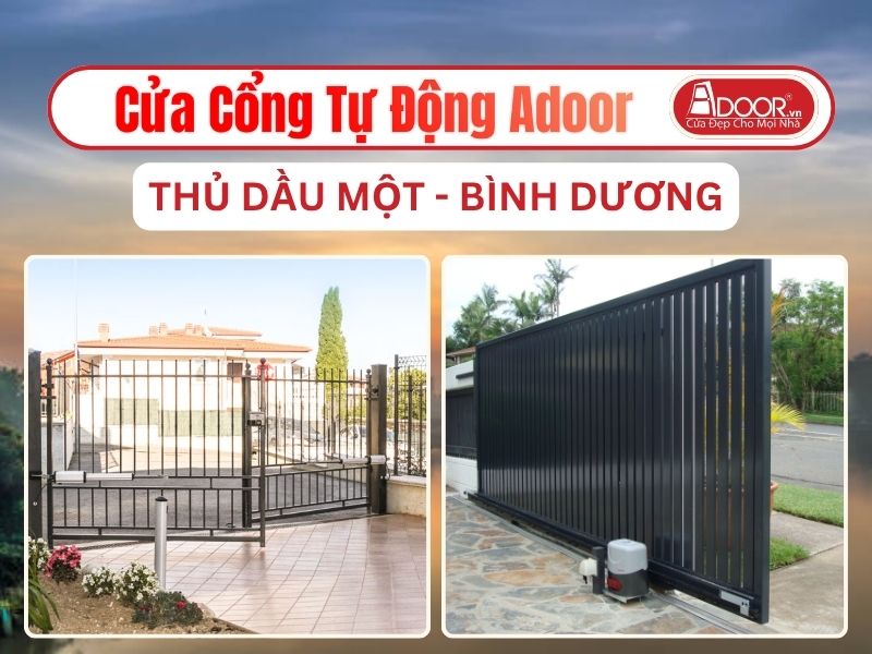 Cửa Kính Tự Động Adoor Tại Thủ Dầu Một