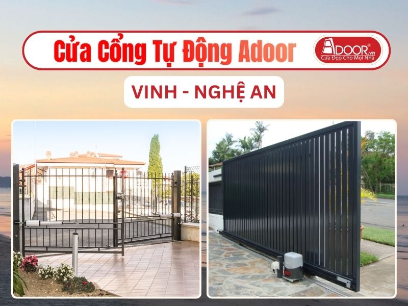 Cửa Kính Tự Động Adoor Tại Vinh