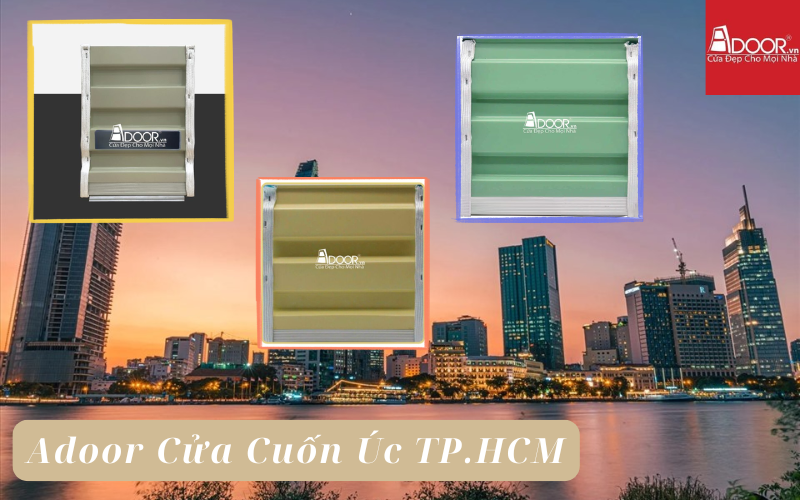 Cửa cuốn Úc TP HCM 59+ Mẫu đẹp nhất 2026 Adoor
