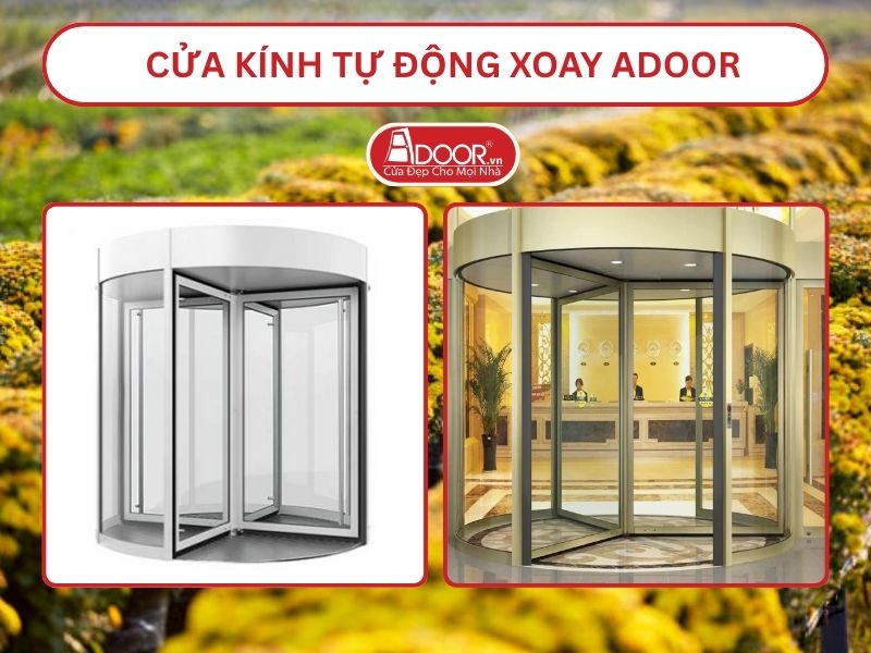 Cửa kính tự động xoay adoor tại Sóc Trăng