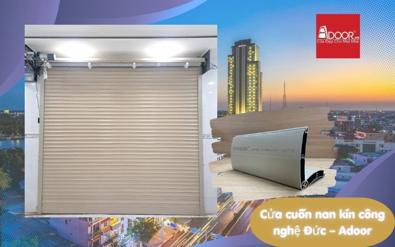 Cửa cuốn nan kín công nghệ Đức Cần Thơ