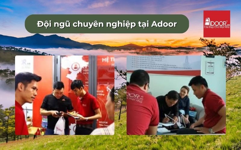 Đội ngũ lắp đặt, kỹ thuật tại Adoor