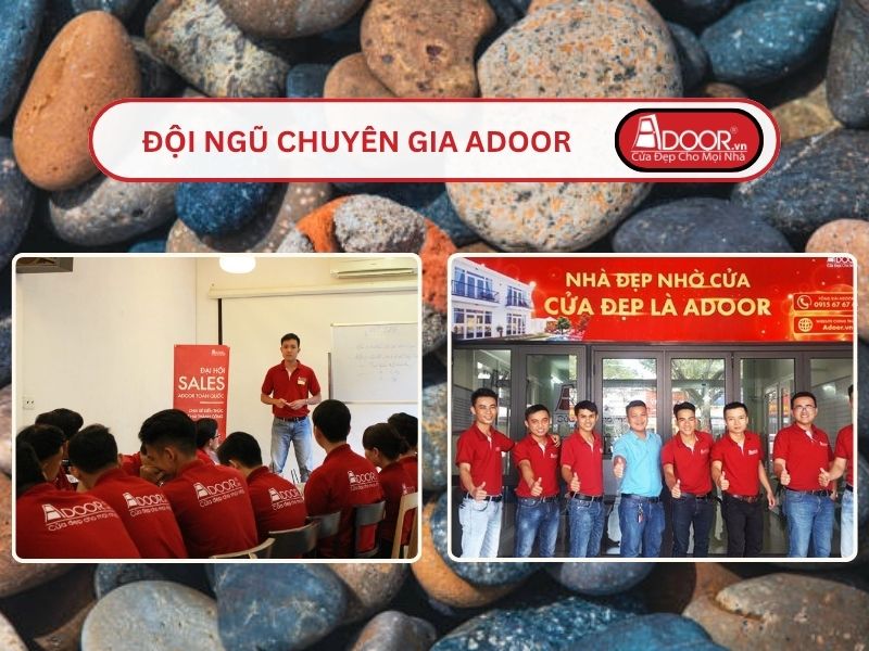 Đội ngũ Adoor chuyên nghiệp phục vụ khách hàng Cửa kính tự động tại Phan Thiết