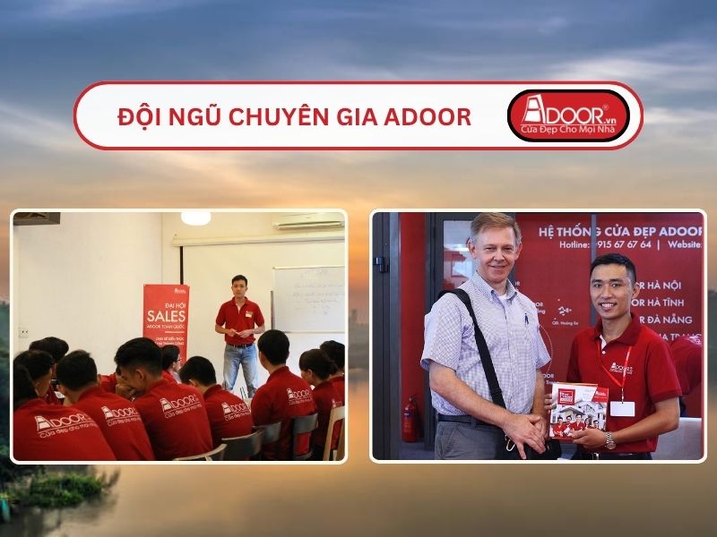 Đội ngũ Adoor chuyên nghiệp phục vụ khách hàng tại Thủ Dầu Một