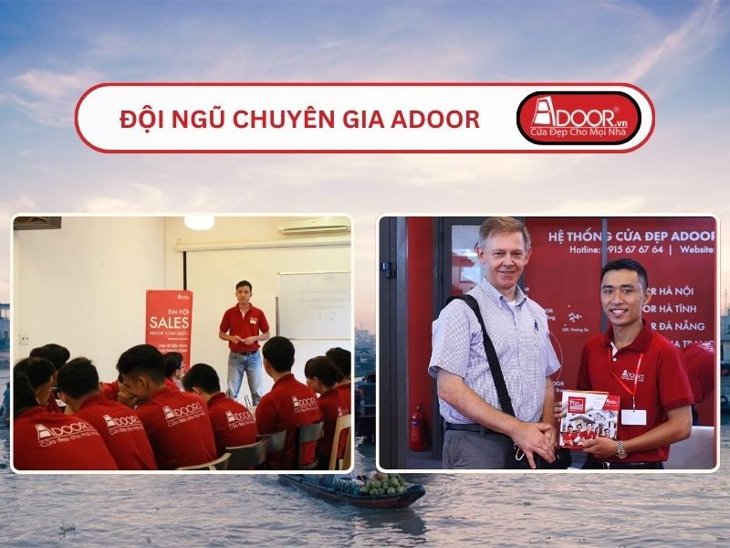 Đội ngũ Adoor chuyên nghiệp phục vụ khách hàng tại tp.Cần Thơ