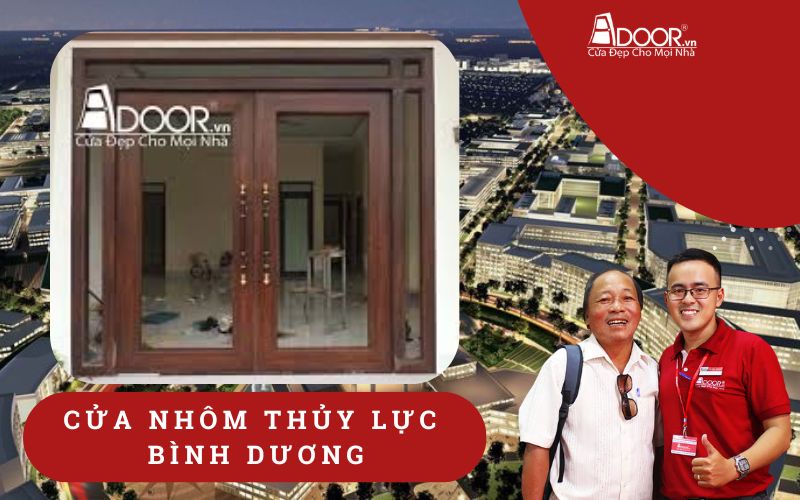 cửa nhôm thủy lực Bình Dương