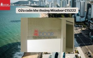 cửa cuốn khe thoáng Nha Trang Mitadoor CT5222