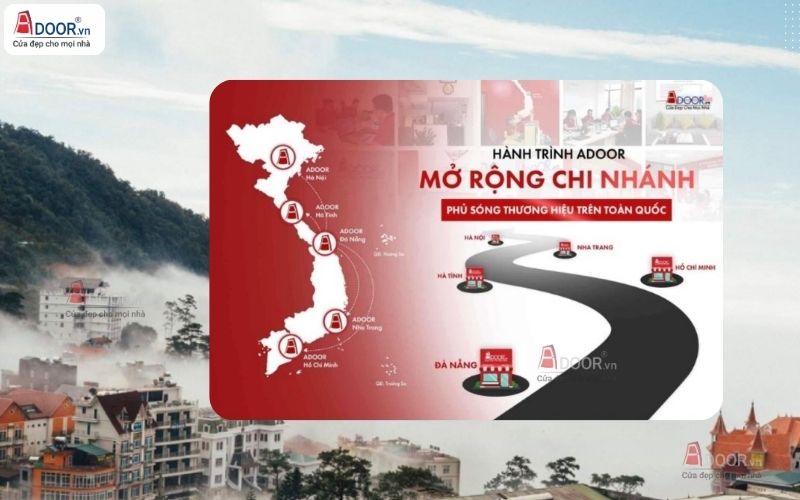 Chi nhánh cung ứng trải dài cả nước Chi nhánh cung ứng trải dài cả nước
