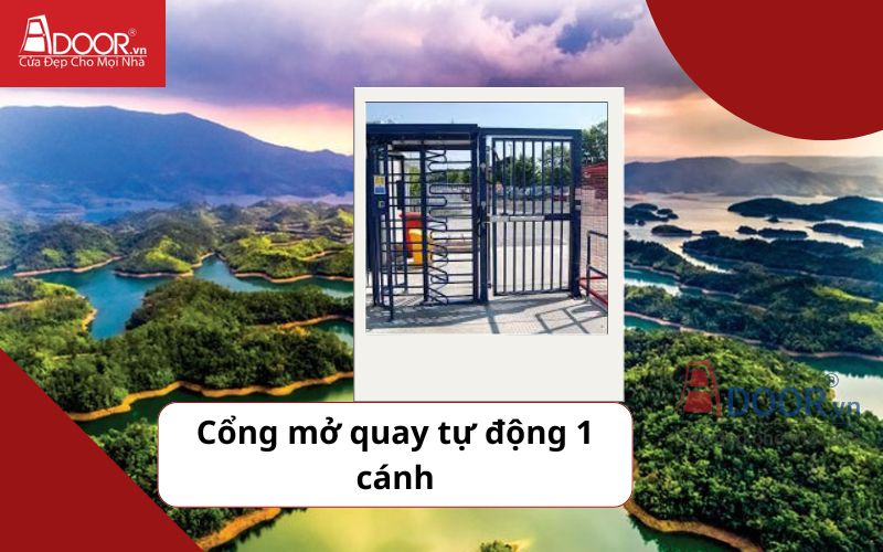 Cổng mở quay 1 cánh - Cửa cổng tự động Đắk Nông Cổng mở quay 1 cánh - Cửa cổng tự động Đắk Nông